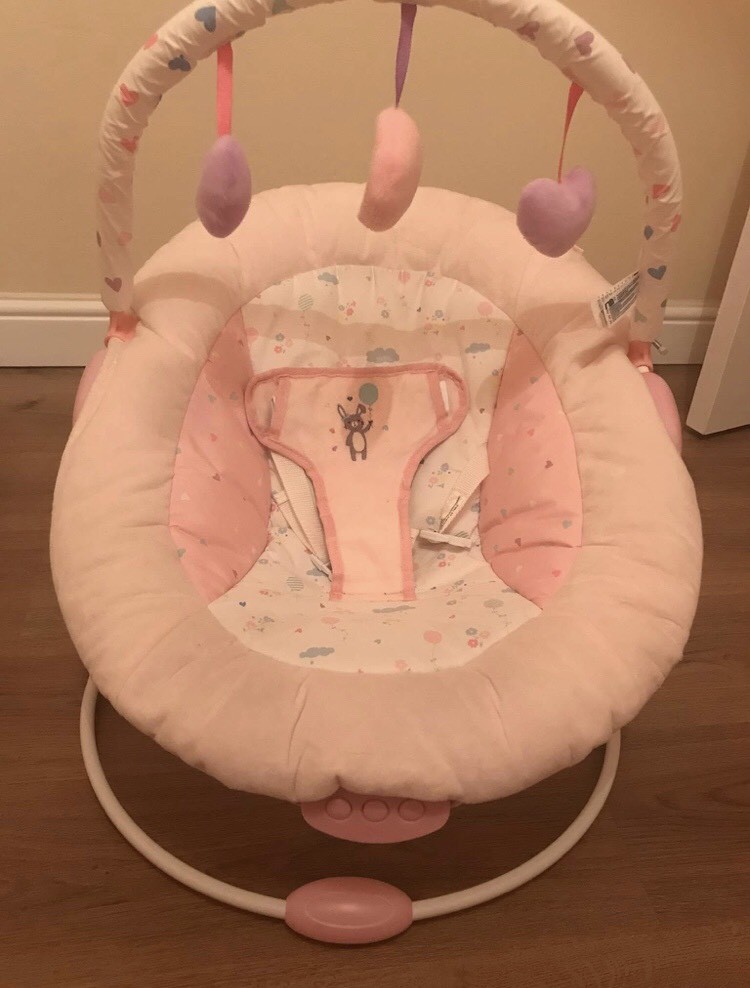 mothercare pink bouncer